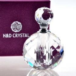 crystal perfume bottle