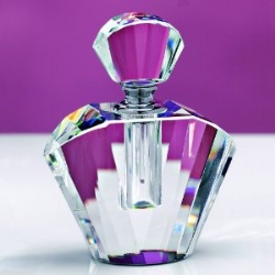 crystal perfume bottle