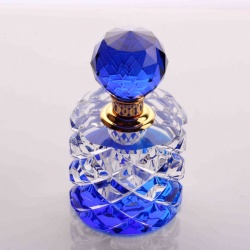 crystal perfume bottle