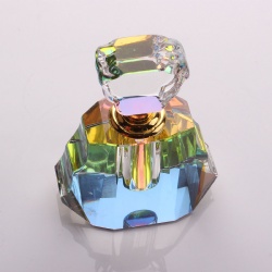 crystal perfume bottle