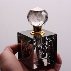 crystal perfume bottle