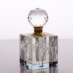 crystal perfume bottle