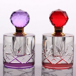 crystal perfume bottle