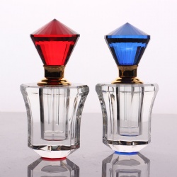 crystal perfume bottle