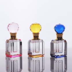 crystal perfume bottle