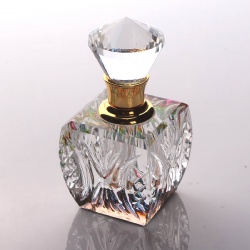 crystal perfume bottle