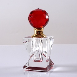 crystal perfume bottle