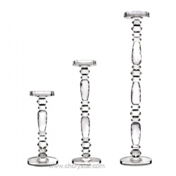 crystal tealight candleholder set