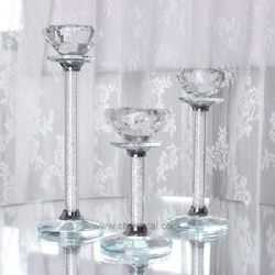 crystal tealight candleholder set
