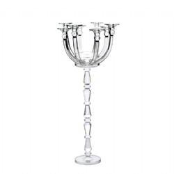 8 arms crystal candelabra
