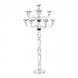 13 arms crystal candelabra