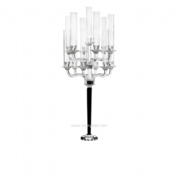 13 arms crystal candelabra