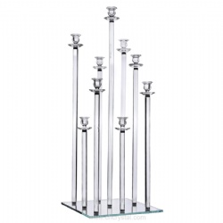 9 arms crystal candelabra