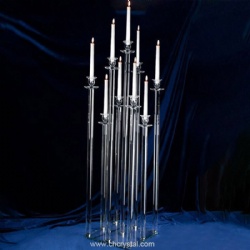 9 arms crystal candelabra