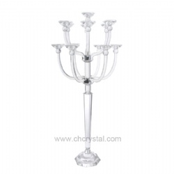 9 arms crystal candelabra
