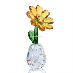 crystal flower gift