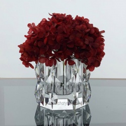 crystal vase