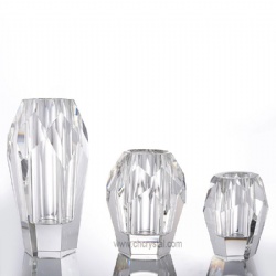 crystal vase set