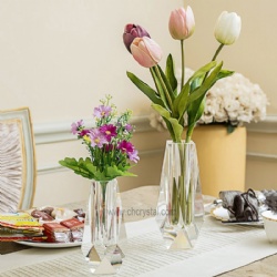 crystal vase set