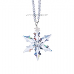 crystal snowflake pendant