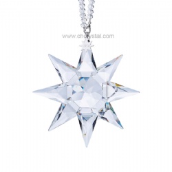 crystal snowflake pendant