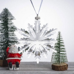 crystal snowflake pendant