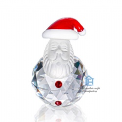 crystal santa