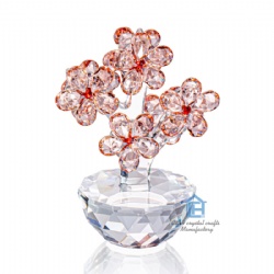 crystal flower gift