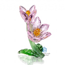 crystal flower gift