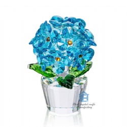 crystal flower gift