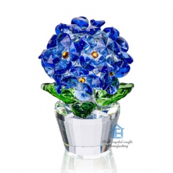 crystal flower gift