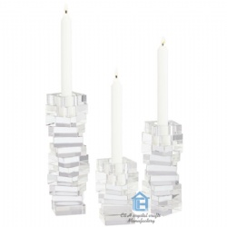 crystal tealight candleholder