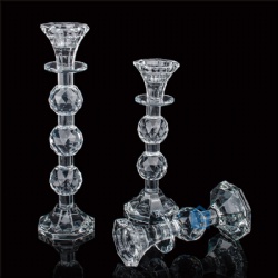 crystal tealight candleholder set