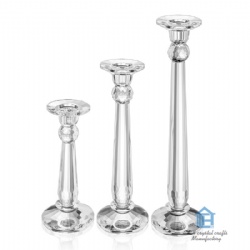 crystal candleholder set