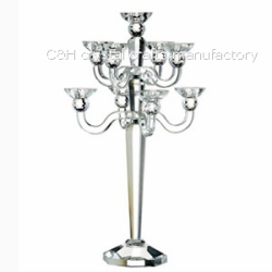 9 arms crystal candelabra wedding decoration