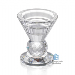 crystal tealight candleholder