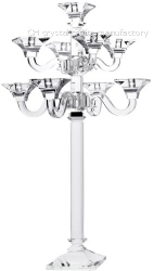 9 arms crystal candelabra wedding decoration