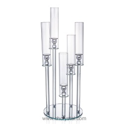 5arms crystal candelabra