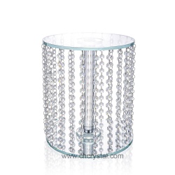 crystal flower stand