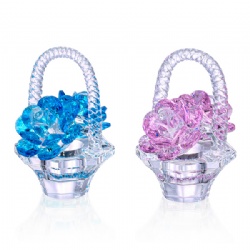 crystal flower gift