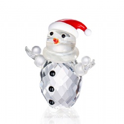 crystal snowman