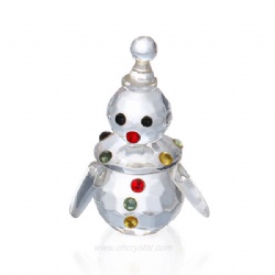 crystal snowman