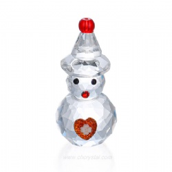 crystal snowman