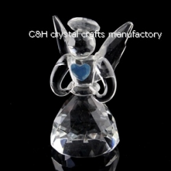 crystal angel figurine gift