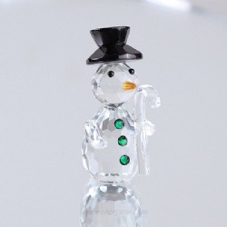 crystal snowman