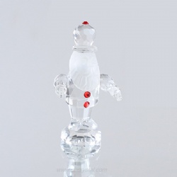 crystal santa claus