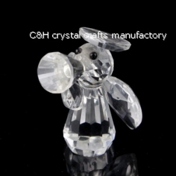 crystal angel figurine gift