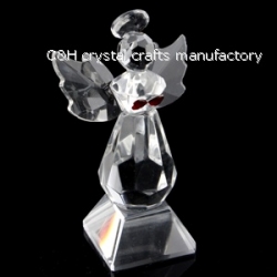 crystal angel figurine gift