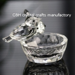 crystal bird bath gift