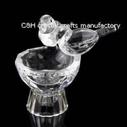 cheap crystal bird bath gift